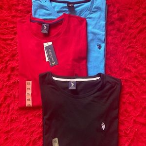 3 New Men’s U.S Polo Assn. Shirts
